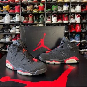 2014 Air Jordan 6 Retro ‘Infrared Black’ Size 8 Mens